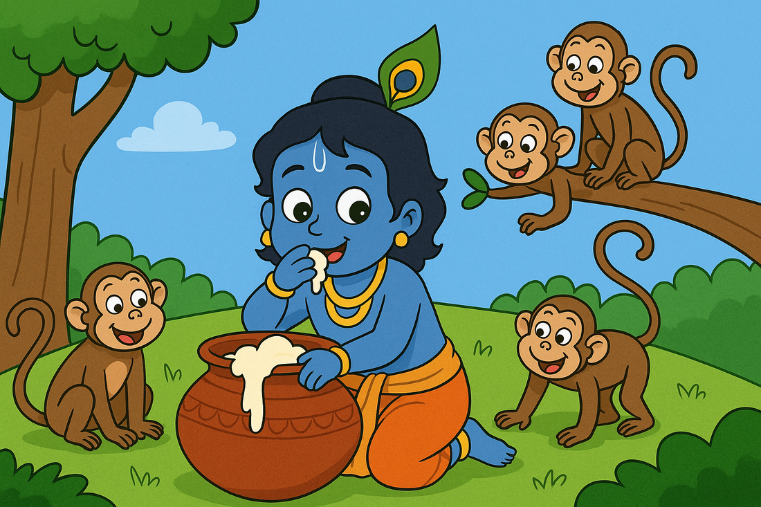 Legends for Little Hearts: Krishna and the Butter Pot